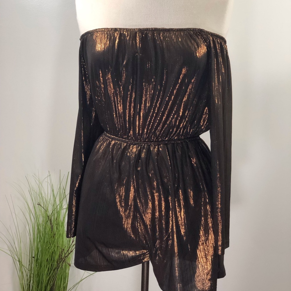 Missguided off shoulder romper